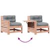 vidaXL Salon de jardin 5 pcs avec coussins bois massif douglas
