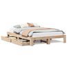 vidaXL Cadre de lit sans matelas 150x200 cm bois de pin massif