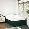 vidaXL Cadre de lit sans matelas vert fonc&eacute; 120x200 cm velours