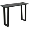 vidaXL Table console Bois de Melia azedarach 110x35x75 cm Gris