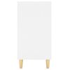 vidaXL Buffet blanc 103,5x35x70 cm bois d'ingénierie