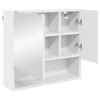 vidaXL Ensemble de mobilier de salle de bain Montage mural 3 pcs Blanc