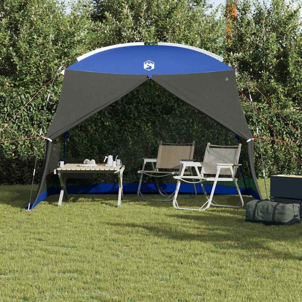 vidaXL Tentes avec toit bleu azur 320 x 320 x 218 cm Polyester