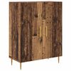 vidaXL Haut Armoire Bois Ancien 69,5 x 34 x 180 cm Bois d'ing&eacute;nierie