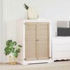 vidaXL Porte de Cabinet avec porte 2 pcs Naturel 110 x 2,1 x 39,5 cm