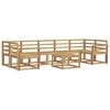 vidaXL Ensemble de canap&eacute;s d'ext&eacute;rieur 8 pcs Blanc 59 x 59 x 37 cm