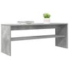 vidaXL Meuble TV Gris b&eacute;ton 100 x 30 x 40 cm Bois d'ing&eacute;nierie