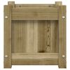 vidaXL Jardinière 31x31x31 cm bois de pin imprégné