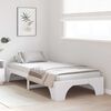 vidaXL Cadre de lit Blanc 90 x 190 cm Pin massif