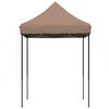 vidaXL Tente de f&ecirc;te Marron 200 x 200 x 306 cm Tissu Oxford