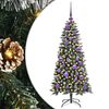 vidaXL Sapin de No&euml;l artificiel Vert 120 cm PVC, plastique et acier