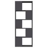 vidaXL Biblioth&egrave;que S&eacute;parateur de pi&egrave;ce Gris 60x24x155 cm