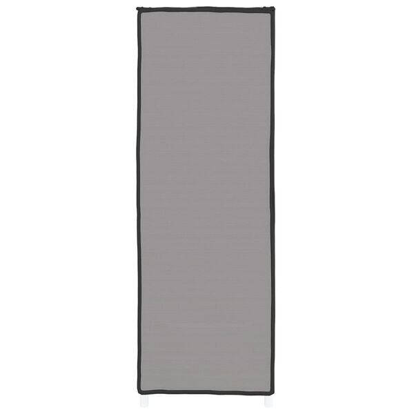 vidaXL Armoire à chaussures Gris 60x28x90 cm Tissu