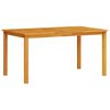 vidaXL Ensemble de salle à manger pour jardin 5 pcs Marron