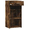 vidaXL Buffet ch&ecirc;ne fum&eacute; 45x42,5x93 cm bois d'ing&eacute;nierie