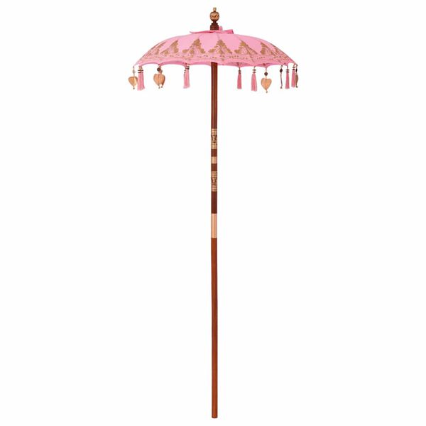 vidaXL Parasol balinais Rose 95 x 95 x 260 cm