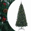 vidaXL Sapin de No&euml;l artificiel &agrave; charni&egrave;res avec boules 400 cm
