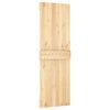 vidaXL Porte NARVIK Naturel 70 x 210 cm Bois de pin massif