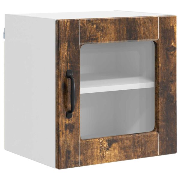 vidaXL Armoire de cuisine Ch&ecirc;ne fum&eacute; 40 x 31 x 40 cm Bois d'ing&eacute;nierie