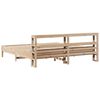 vidaXL Cadre de lit sans matelas 200x200 cm bois massif de pin