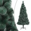 vidaXL Sapin de No&euml;l artificiel avec support Vert 240 cm PET