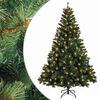 vidaXL Sapin de No&euml;l Artificiel &agrave; Branches Articul&eacute;es 240 cm 300 LED