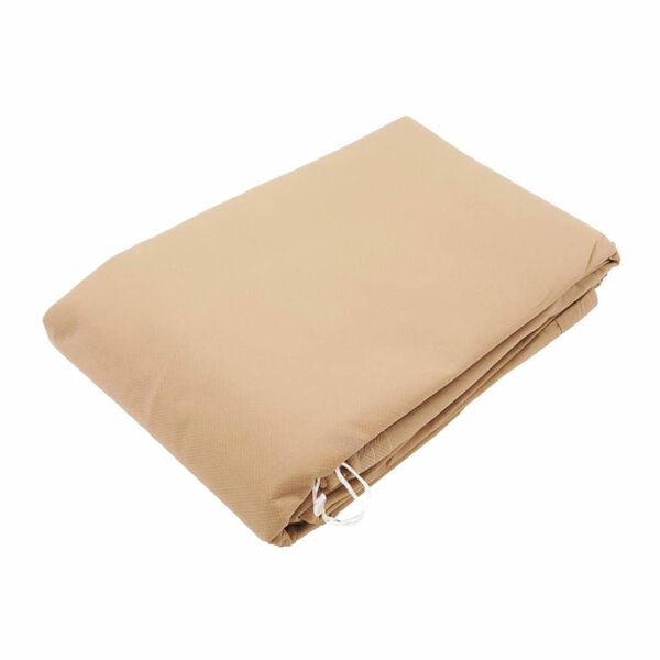 Nature Couverture d'hiver &agrave; fermeture &eacute;clair 70 g/m&sup2; Beige 2x1,5x1,5 m