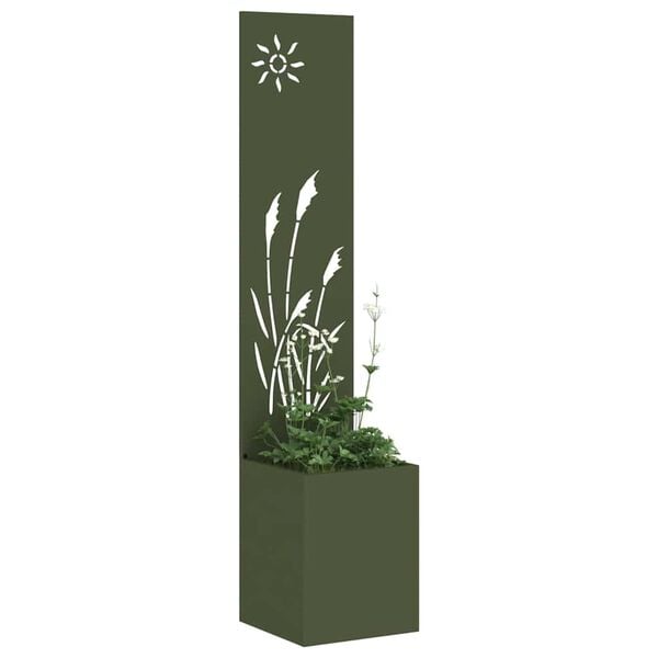 vidaXL &Eacute;cran de confidentialit&eacute; de jardin Vert olive 32 x 150 cm
