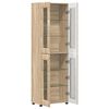 vidaXL Haut Armoire avec &eacute;tag&egrave;re FLORIN Ch&ecirc;ne Sonoma 60 x 35 x 182 cm