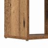 vidaXL Ensemble meuble TV Marron 60 x 24 x 125,5 cm Bois d'ing&eacute;nierie