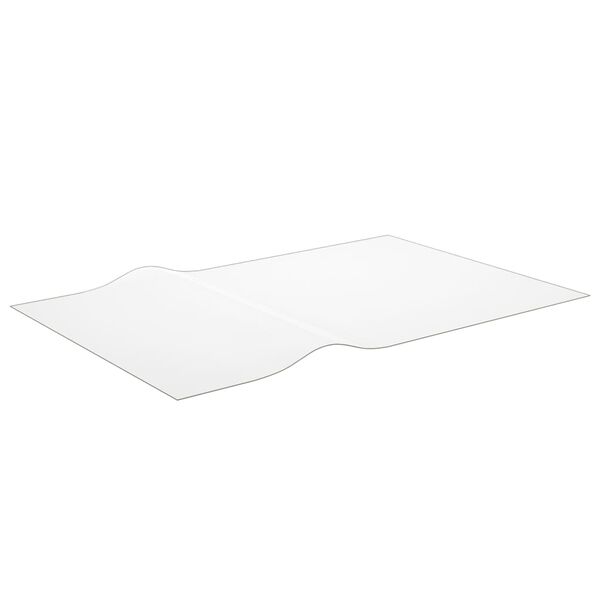 vidaXL Protecteur de table transparent 100x60 cm 1,6 mm PVC