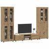 vidaXL Ensemble meuble TV FLORIN Ch&ecirc;ne artisanal Bois d'ing&eacute;nierie