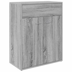 vidaXL Buffet Sonoma gris 60x30x75 cm Bois d'ing&eacute;nierie