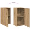 vidaXL Armoire rangement ch&ecirc;ne artisanal 50x45x103,5cm bois ing&eacute;nierie