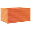 vidaXL Jardini&egrave;re cire marron 90x60x46 cm bois de pin massif