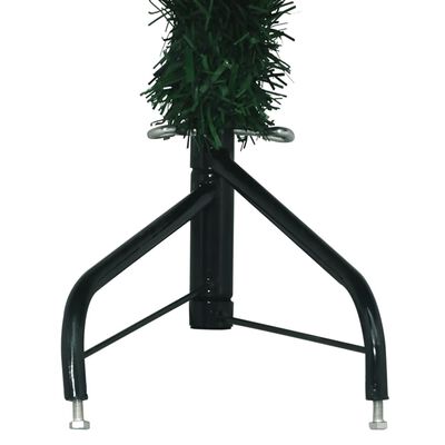 vidaXL Sapin de Noël artificiel d'angle Vert 180 cm PVC