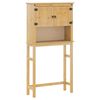 vidaXL Armoire pour machine &agrave; laver salle de bain Corona pin massif
