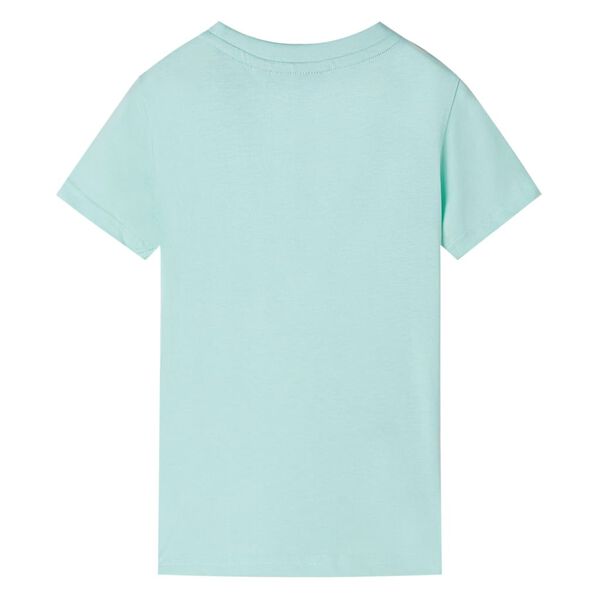 T-shirt pour enfants menthe clair 92