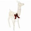 vidaXL Renne de No&euml;l 3D LOVIISA 200 LED Blanc chaud 96 x 40 x 140 cm