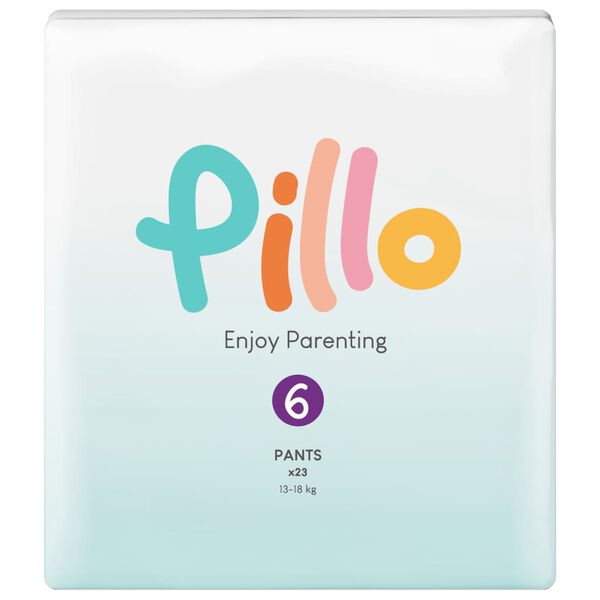 Pillo couches-culottes 92 pcs taille 6 (13-18 kg)