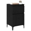 vidaXL Cabinet de chevet Ch&ecirc;ne noir 40 x 35 x 70 cm Bois d'ing&eacute;nierie