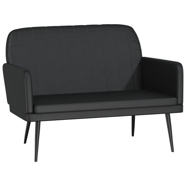 vidaXL Banc Noir 107x80x81 cm Similicuir