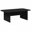 vidaXL Table basse Noir 93 x 53 x 33 cm Bois d'ing&eacute;nierie