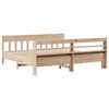 vidaXL Cadre de lit sans matelas 180x200 cm bois massif de pin