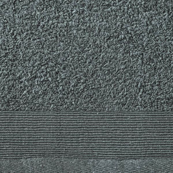 vidaXL Serviettes à main 5 pcs Coton 450 g/m² 50x100 cm Vert