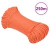 vidaXL Corde de travail Orange 3 mm 250 m Polypropyl&egrave;ne