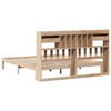 vidaXL Lit biblioth&egrave;que sans matelas 180x200 cm bois massif de pin
