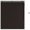 vidaXL Store V&eacute;nitien Marron fonc&eacute; 100 x 130 cm 35 mm