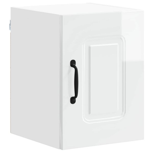 vidaXL Armoire de cuisine Kalmar Blanc brillant 30 x 31 x 40 cm