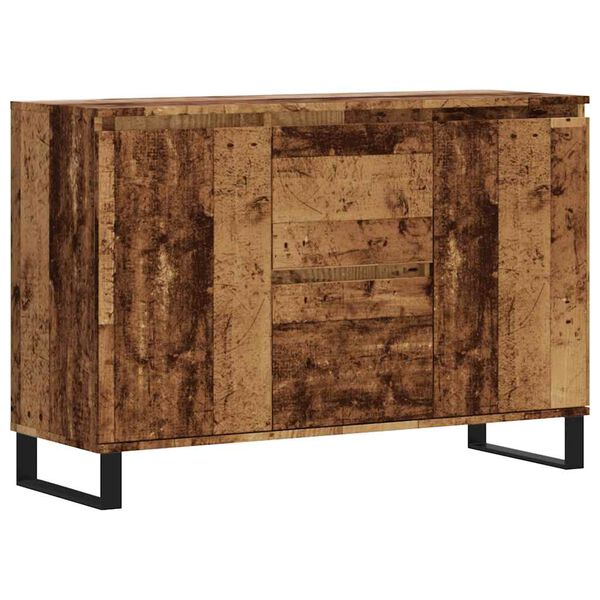 vidaXL Buffet vieux bois 101,5x35x70 cm bois d&rsquo;ing&eacute;nierie